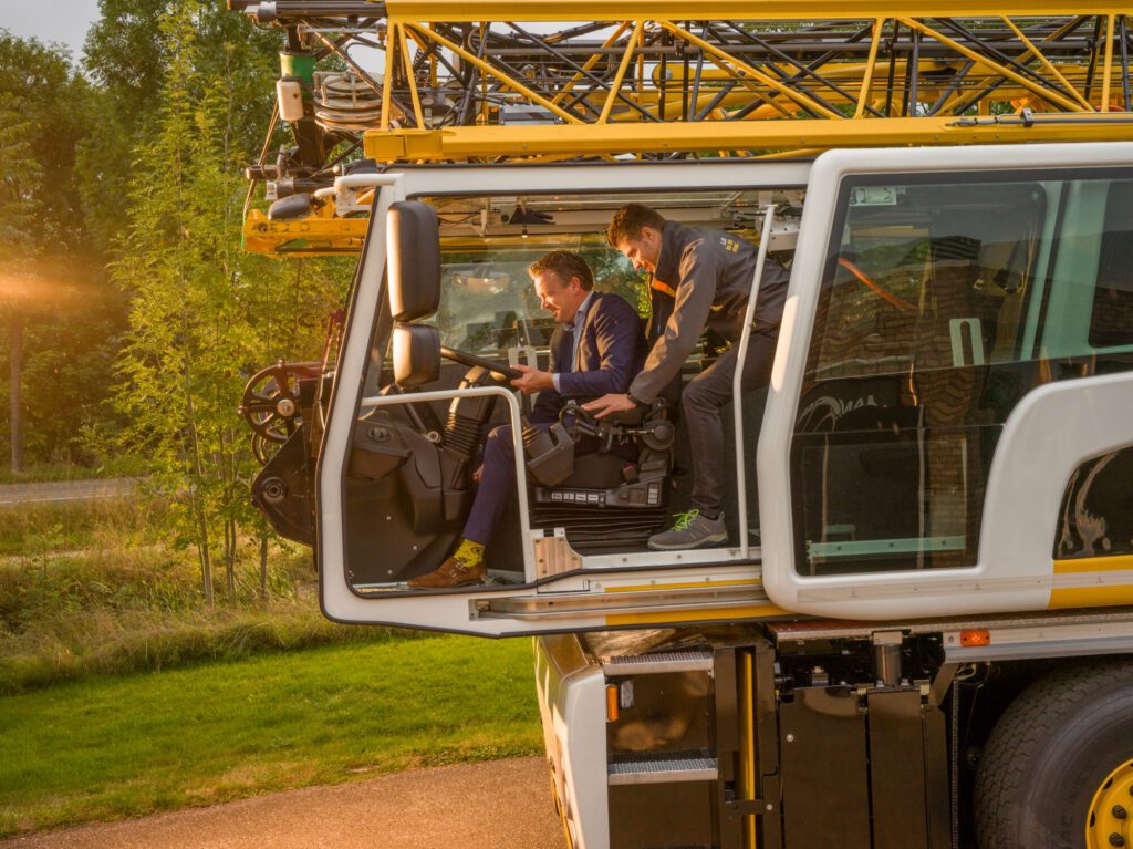 Spierings mobiler Turmdrehkran