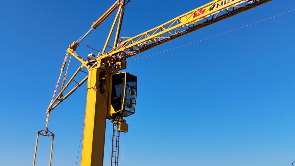 Space and light in the Spierings crane cab