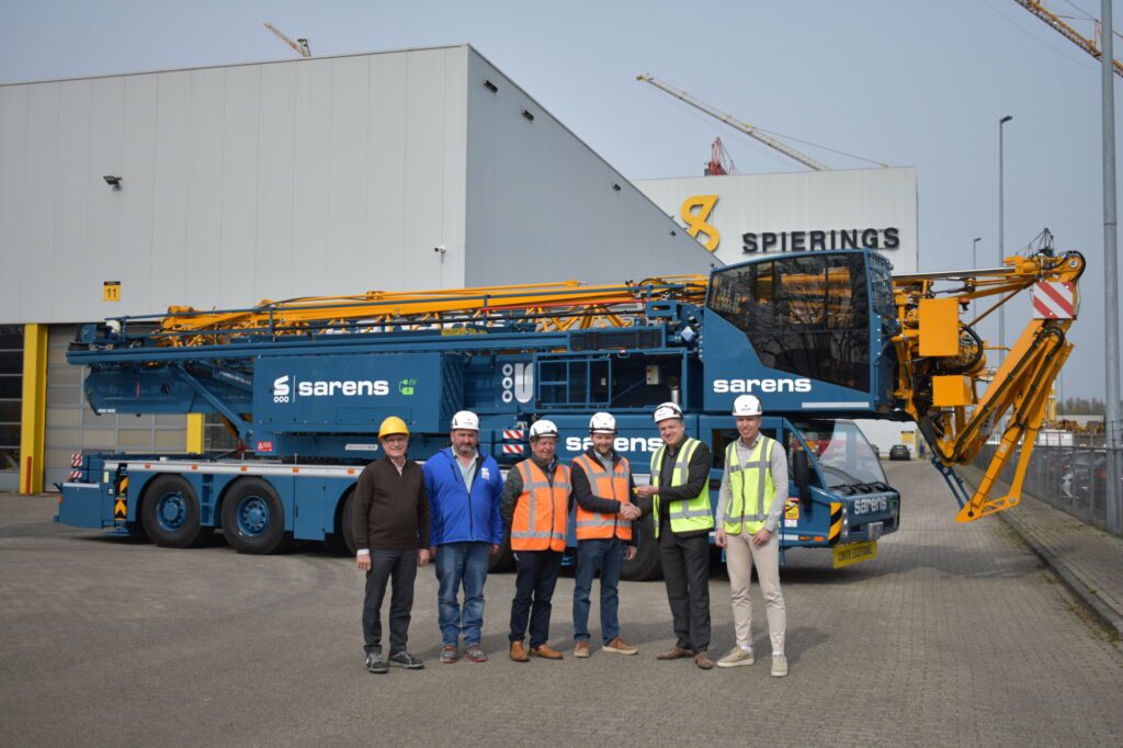 Sarens eLift fleet to ten mobile tower cranes