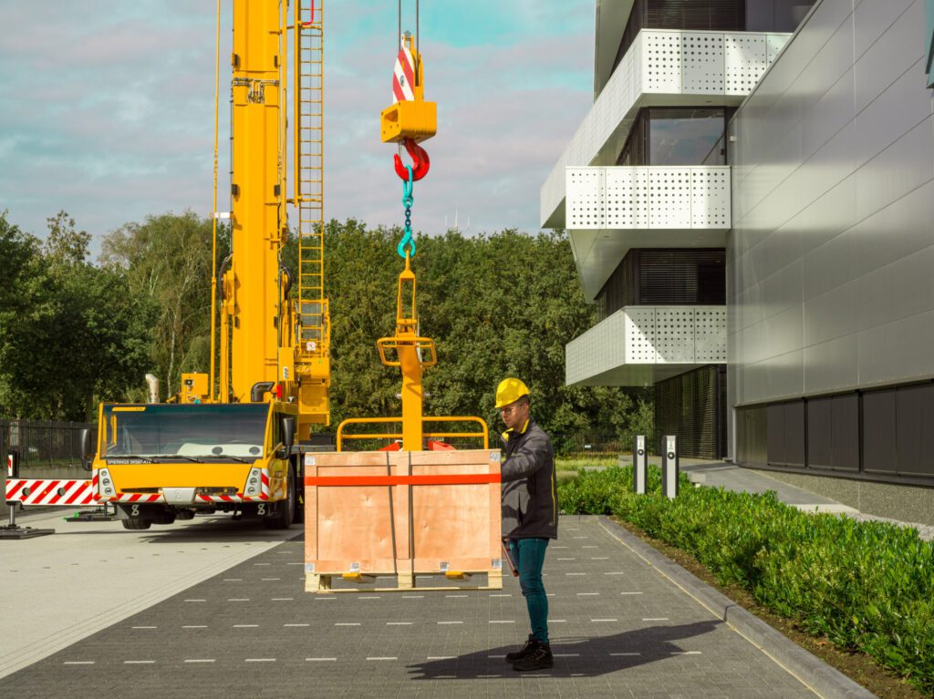 Spierings AT4 Mobile Tower Crane