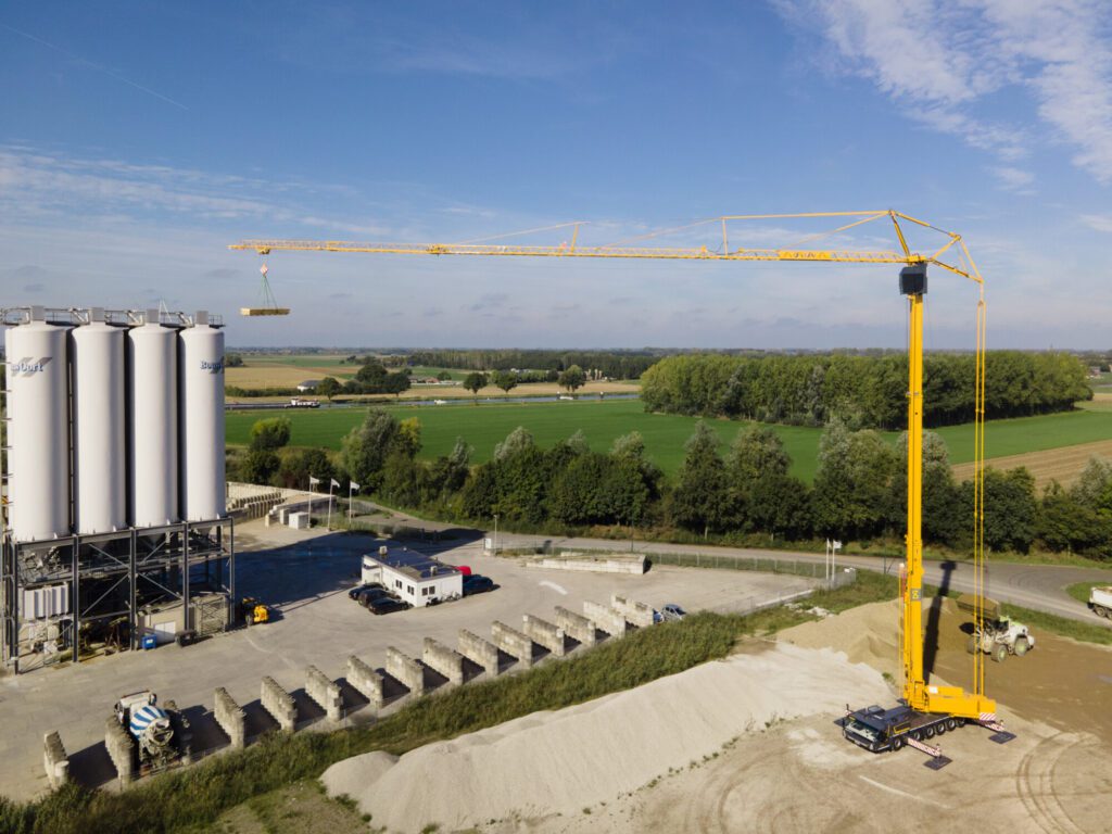 Spierings AT6 mobilen Turmdrehkrane